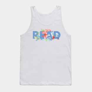 Floral READ Tank Top